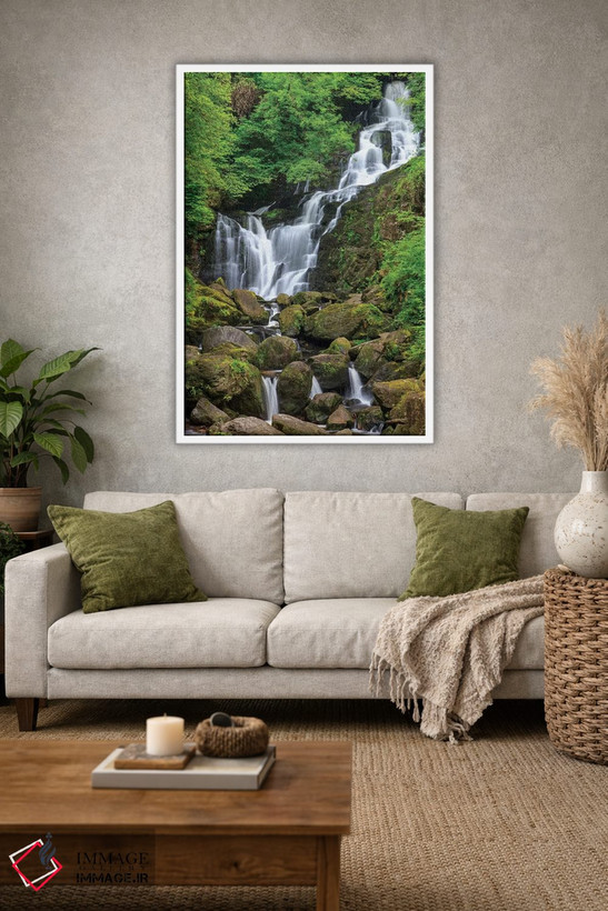 تابلو دکوراتیو County Kerry, Ireland. Torc Waterfall.,پارک ملی کیلارنی، کان… اثر تام نورینگ - D1W