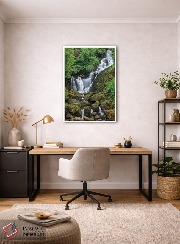 تابلو دکوراتیو County Kerry, Ireland. Torc Waterfall.,پارک ملی کیلارنی، کان… اثر تام نورینگ - D2W