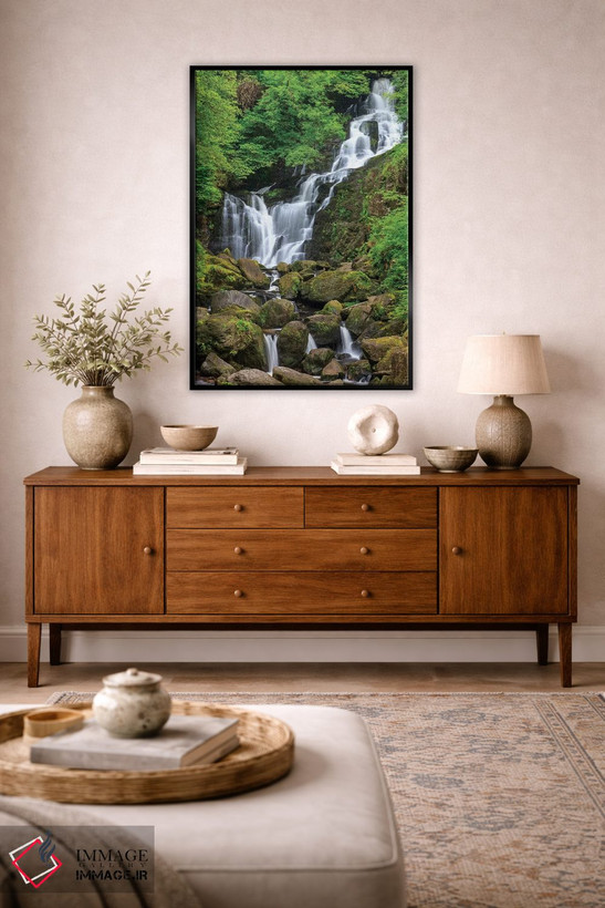 تابلو دکوراتیو County Kerry, Ireland. Torc Waterfall.,پارک ملی کیلارنی، کان… اثر تام نورینگ - D3B