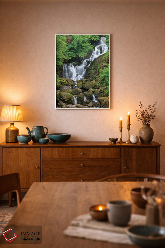 تابلو دکوراتیو County Kerry, Ireland. Torc Waterfall.,پارک ملی کیلارنی، کان… اثر تام نورینگ - D5W
