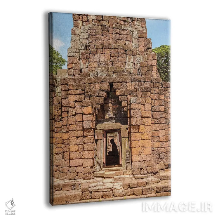 تابلو دکوراتیو تایلند. پارک تاریخی فیمای. ویرانه های مجموعه معبد باستانی… اثر تام هازل تاین - نمای پرسپکتیو محصول
