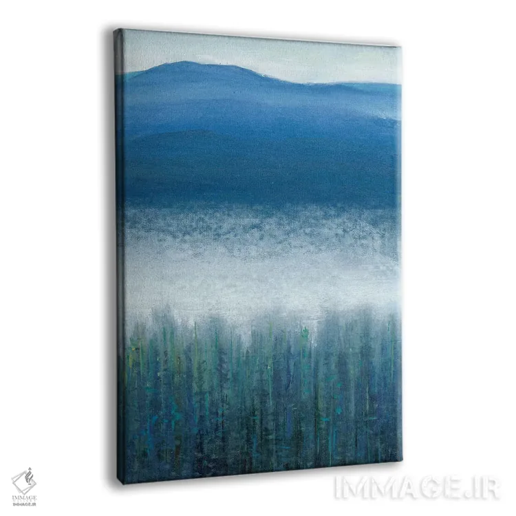 تابلو انتزاعی مه دره II اثر تیم اوتول - نمای پرسپکتیو محصول
