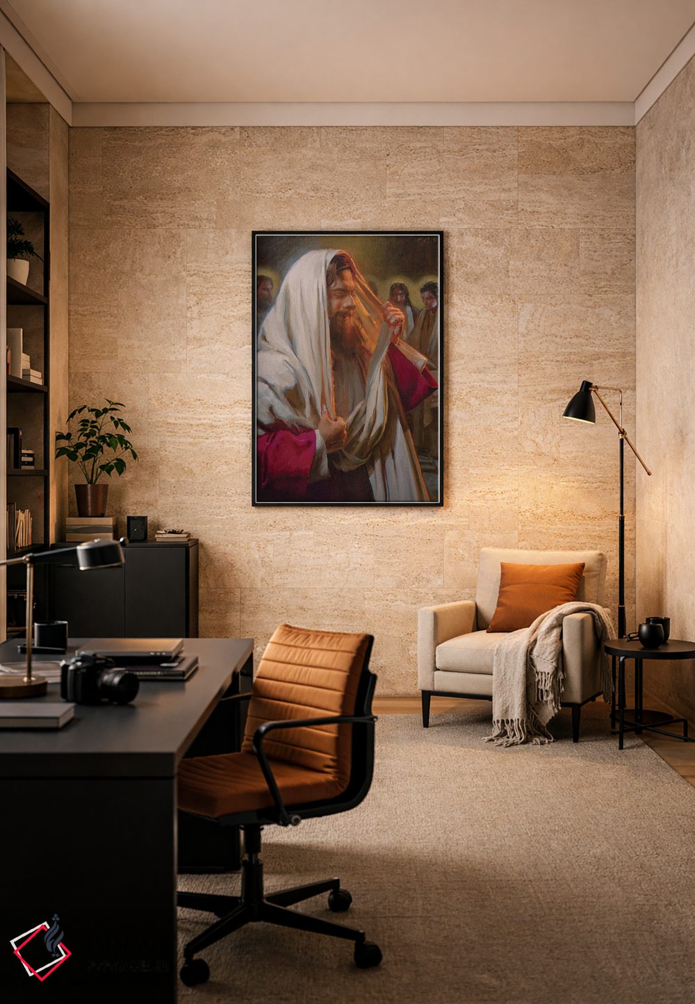 تابلو دکوراتیو ژان بیستم اثر تونی پرو - D6B
