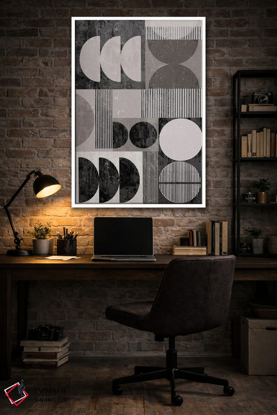 تابلو مینیمال گرافیکا II اثر تام ریوز - D5W