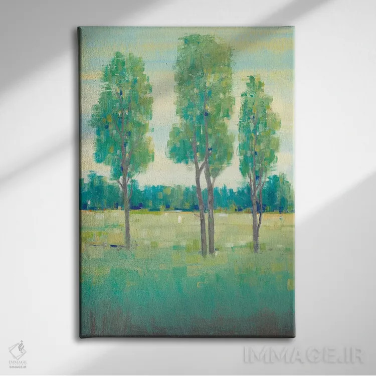 تابلو دکوراتیو روز بهاری ۱ اثر تیم اوتول - نمای روبهرو روی دیوار