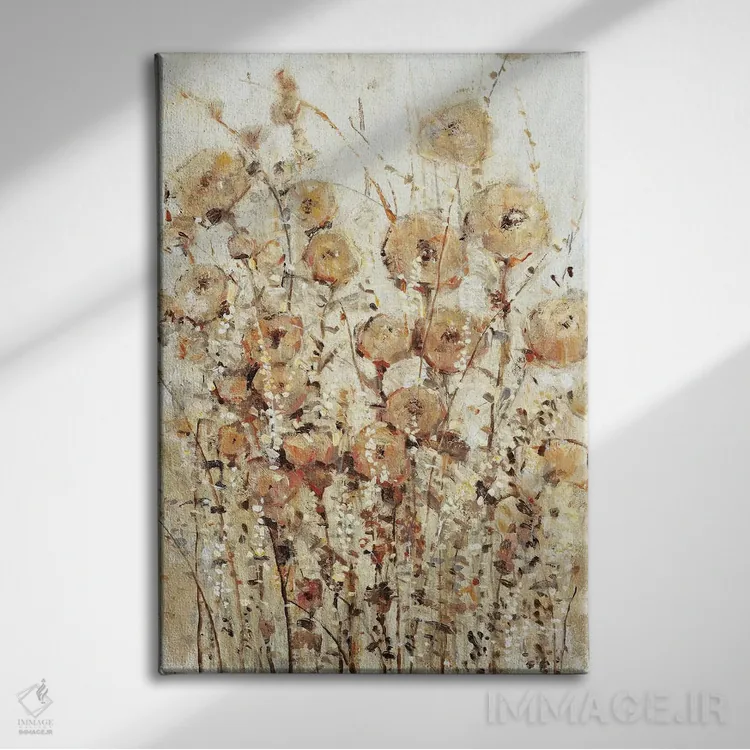 تابلو دکوراتیو لبه باغ ۱ اثر تیم اوتول - نمای روبهرو روی دیوار