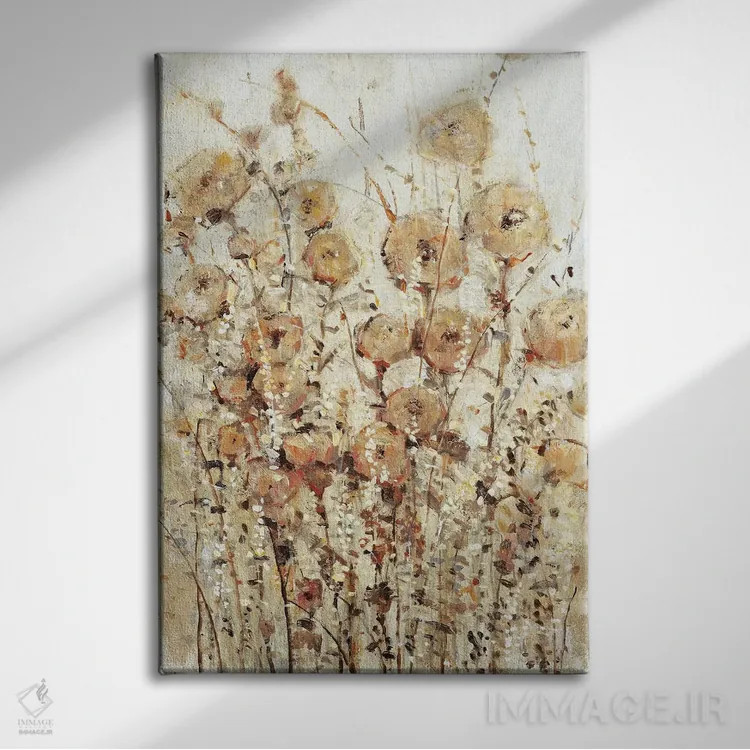 تابلو دکوراتیو لبه باغ ۱ اثر تیم اوتول - نمای روبهرو روی دیوار