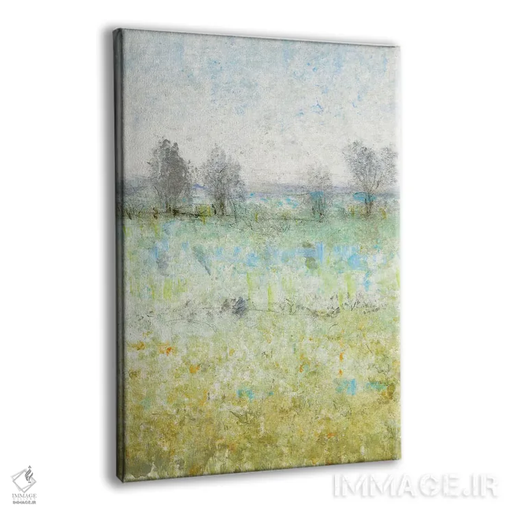 تابلو انتزاعی روشن سازی I اثر تیم اوتول - نمای پرسپکتیو محصول