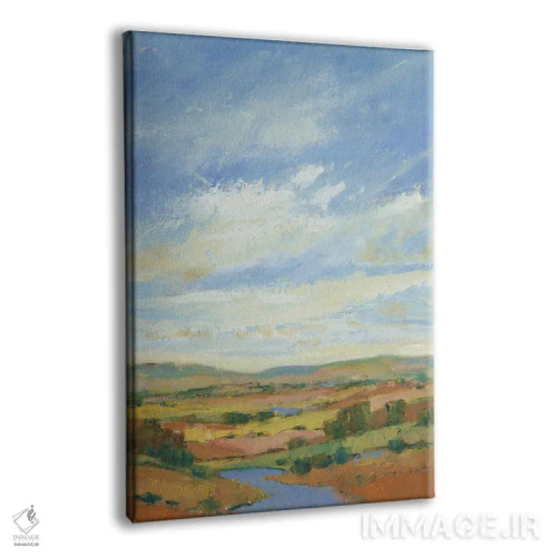 تابلو دکوراتیو سرزمین حاصلخیز I اثر تیم اوتول - نمای پرسپکتیو محصول