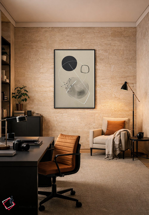 تابلو مینیمال ایکوس اثر تریسی اندروز - D6B