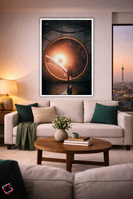 تابلو دکوراتیو زودگذر اثر توبیاس روئتش - D2W