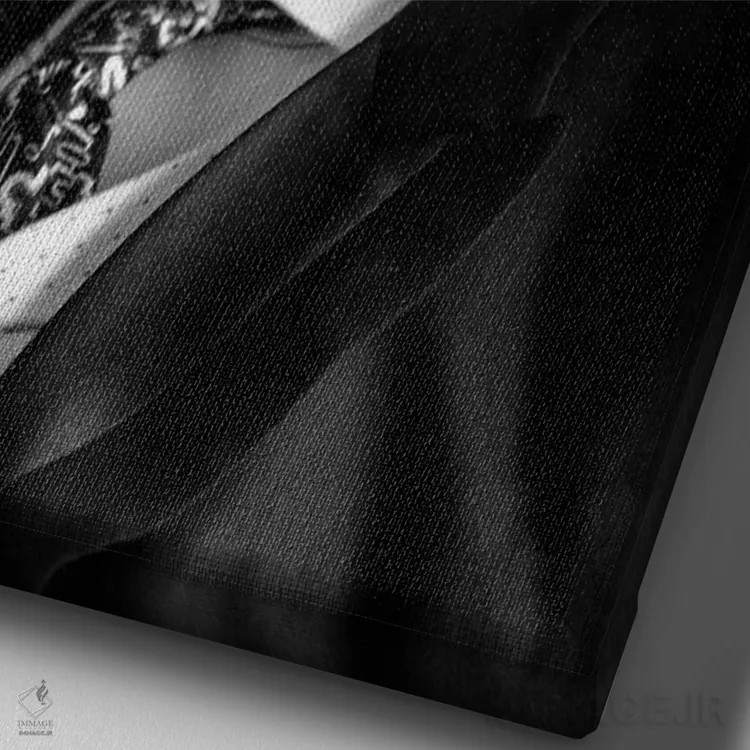 تابلو دکوراتیو پرتره رئیس جمهور تئودور روزولت در سال ۱۹۰۴ اثر استاک ترک ایمیجز - نمای نزدیک بافت بوم