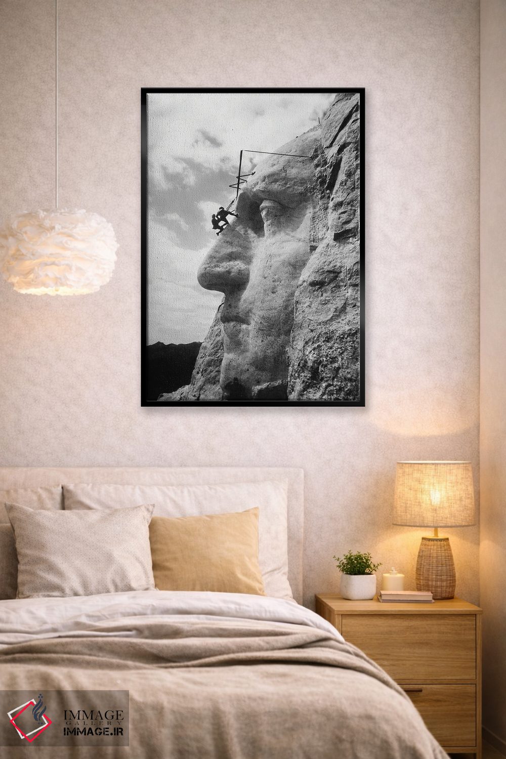تابلو دکوراتیو Mt Rushmore, South Dakota,گاتزن بورگلوم در حال بازرسی… اثر گالری ورنون لوئیس - D2B