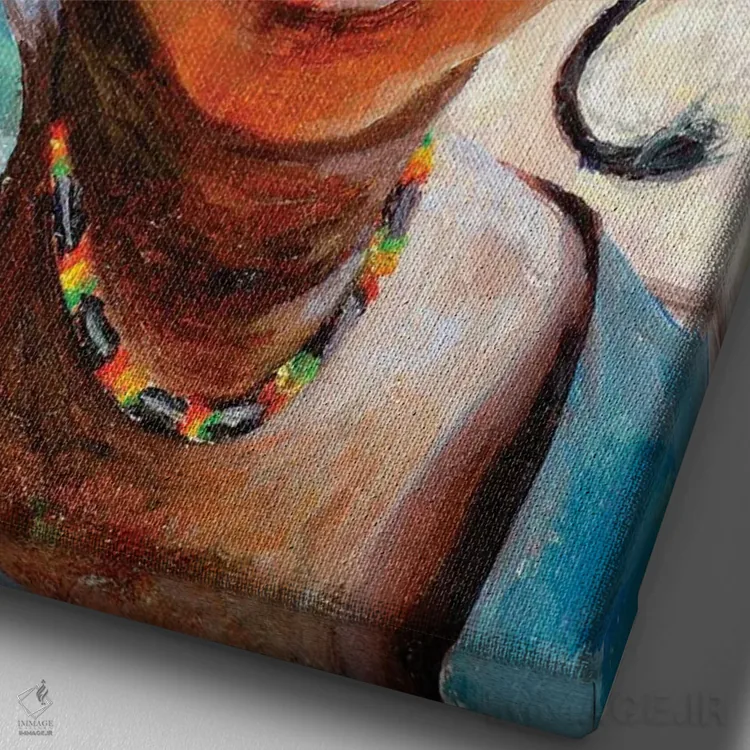 تابلو کلاسیک 2006,سوکورو، ۲۰۰۶ اثر تیلی ویلیس - نمای نزدیک بافت بوم