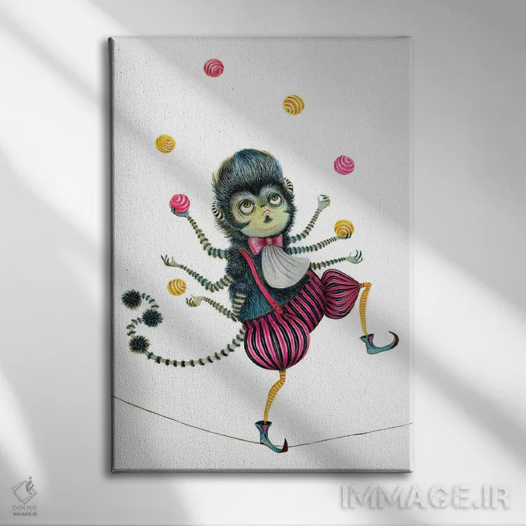 تابلو دکوراتیو آقای آلانزو اثر تی داو توماس - نمای روبهرو روی دیوار