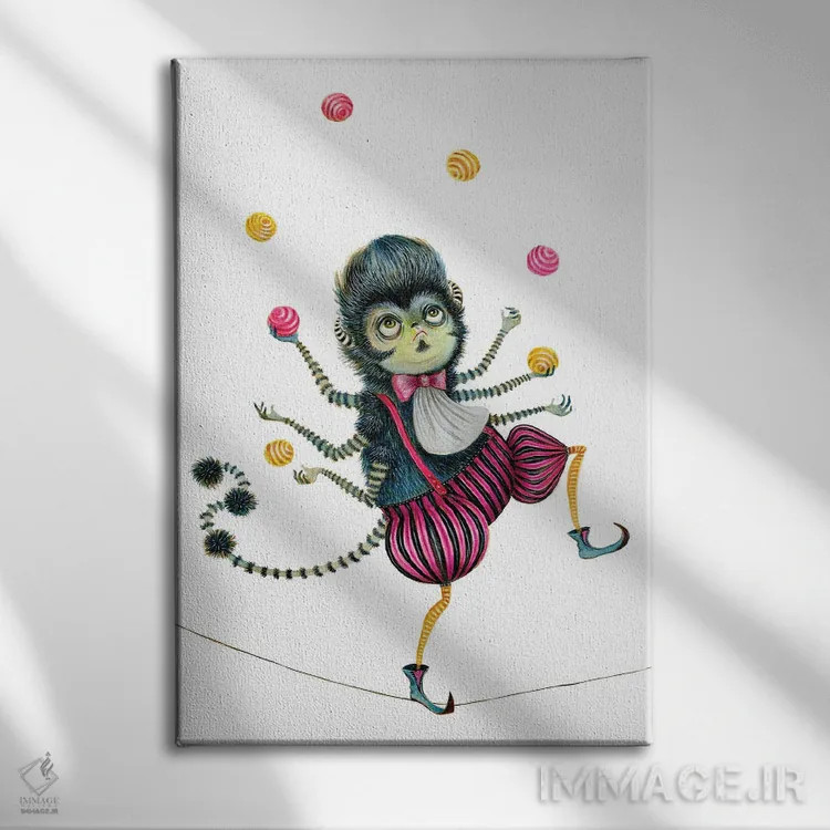 تابلو دکوراتیو آقای آلانزو اثر تی داو توماس - نمای روبهرو روی دیوار
