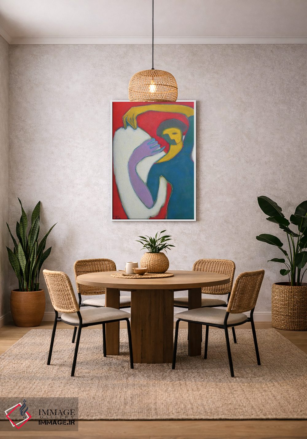 تابلو دکوراتیو فرشته اثر تاتیانا آوشوا - D2W