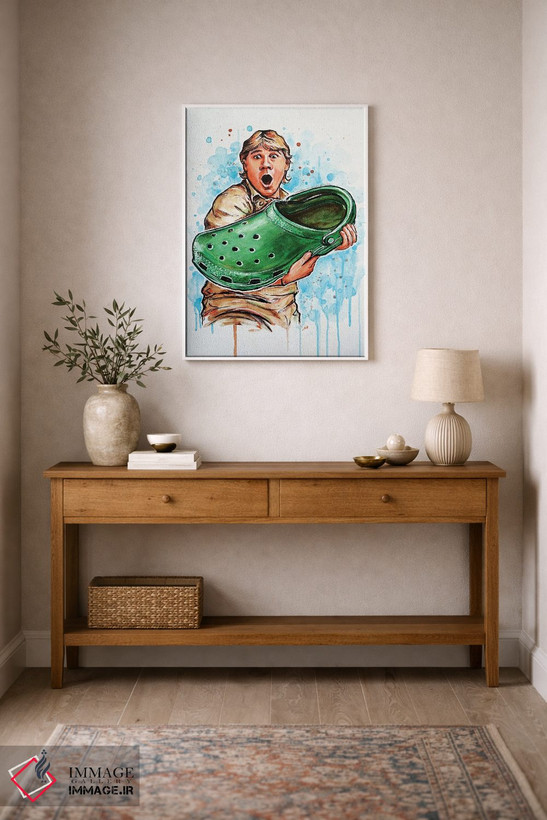 تابلو دکوراتیو استیو اروین اثر تی اوباورسکی - D1W