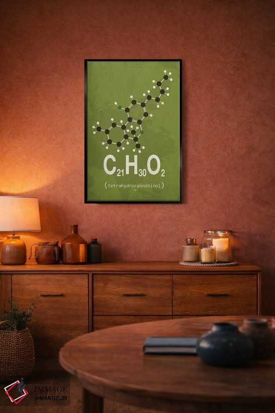 تابلو مینیمال تی اچ سی ۱ اثر تایپلایک - D5B
