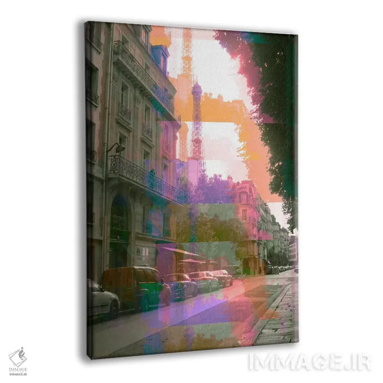 تابلو دکوراتیو افتادم اثر فایو بای فایو کالکتیو - نمای پرسپکتیو محصول