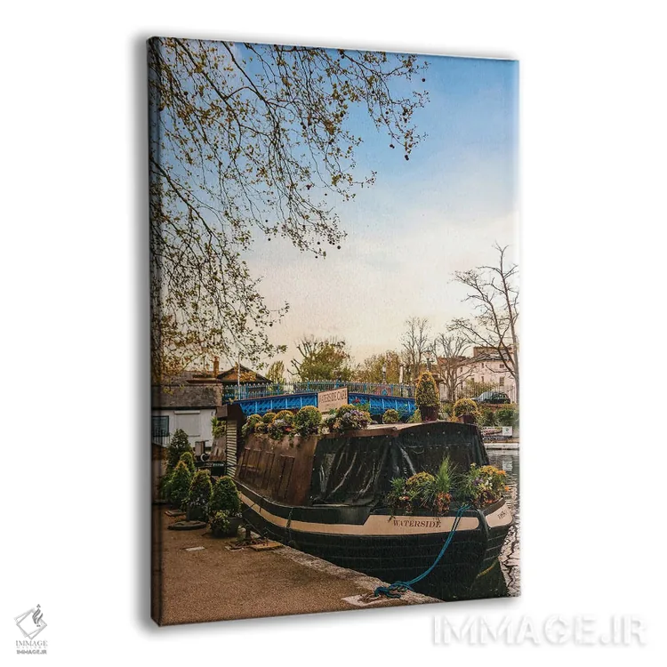 تابلو دکوراتیو ونیز کوچک لندن اثر اوربان تلر - نمای پرسپکتیو محصول