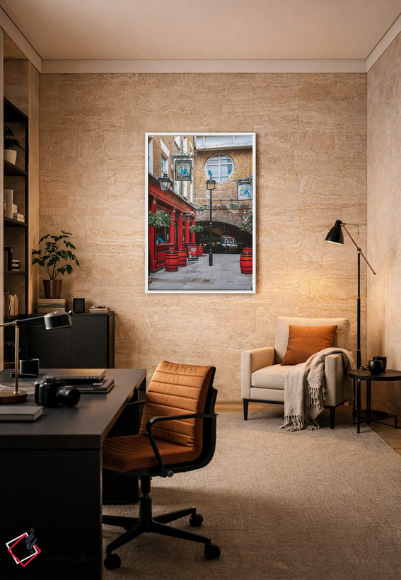 تابلو دکوراتیو کشتی و بیل اثر اوربان تلر - D5W