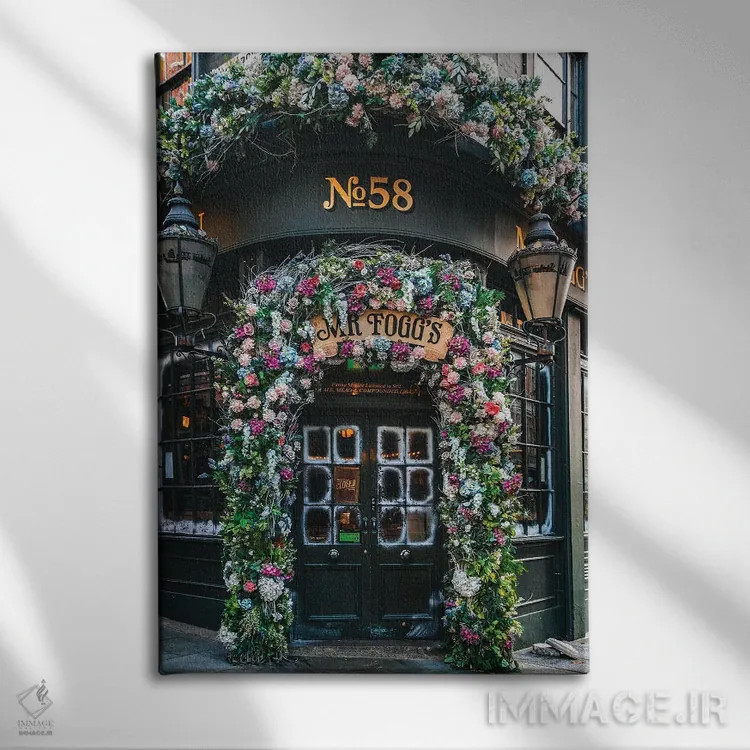 تابلو دکوراتیو آقای فاگز اثر اوربان تلر - نمای روبهرو روی دیوار