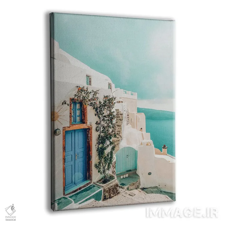تابلو دکوراتیو خانه تعطیلاتی اثر ۸۳ پرتقال - نمای پرسپکتیو محصول