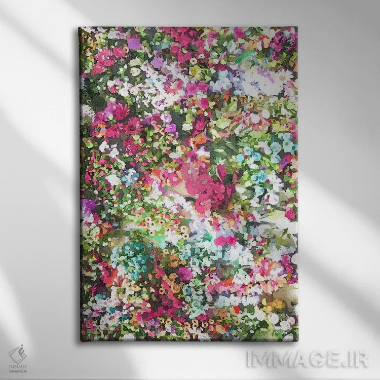 تابلو دکوراتیو روزی برای به یاد سپردن اثر ۸۳ پرتقال - نمای روبهرو روی دیوار