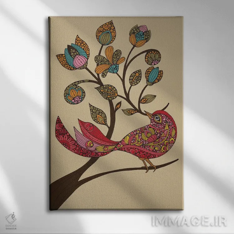 تابلو دکوراتیو بابت اثر والنتینا هارپر - نمای روبهرو روی دیوار