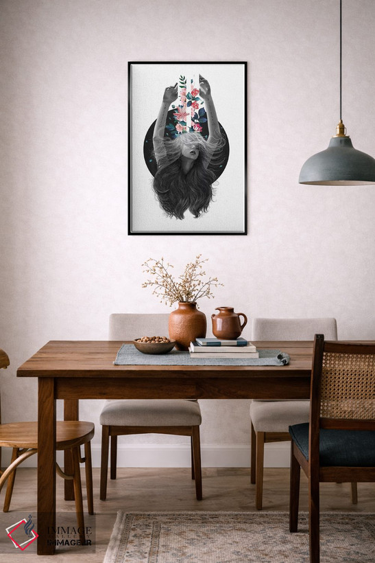تابلو انتزاعی رویاهای شکوفا اثر والریا کورنکوا - D6B