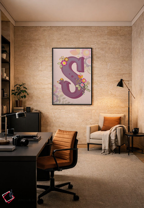 تابلو دکوراتیو اس اثر والنتینا هارپر - D6B