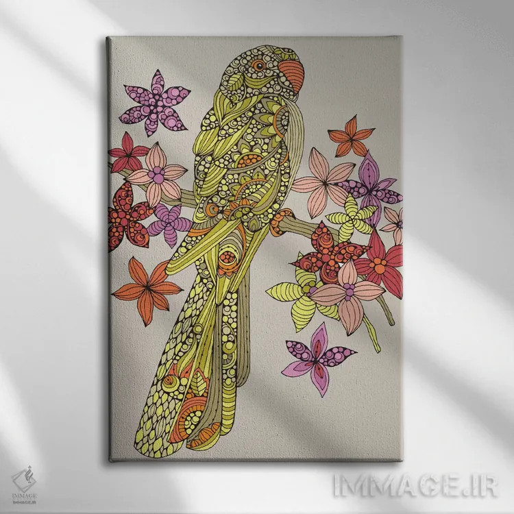 تابلو دکوراتیو نوری اثر والنتینا هارپر - نمای روبهرو روی دیوار