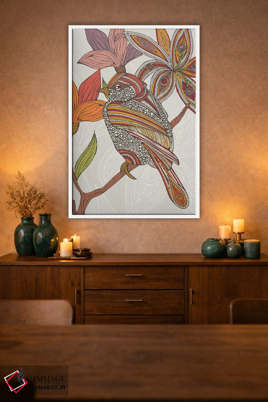 تابلو دکوراتیو لو II اثر والنتینا هارپر - D2W
