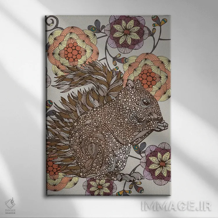 تابلو دکوراتیو ریا اثر والنتینا هارپر - نمای روبهرو روی دیوار