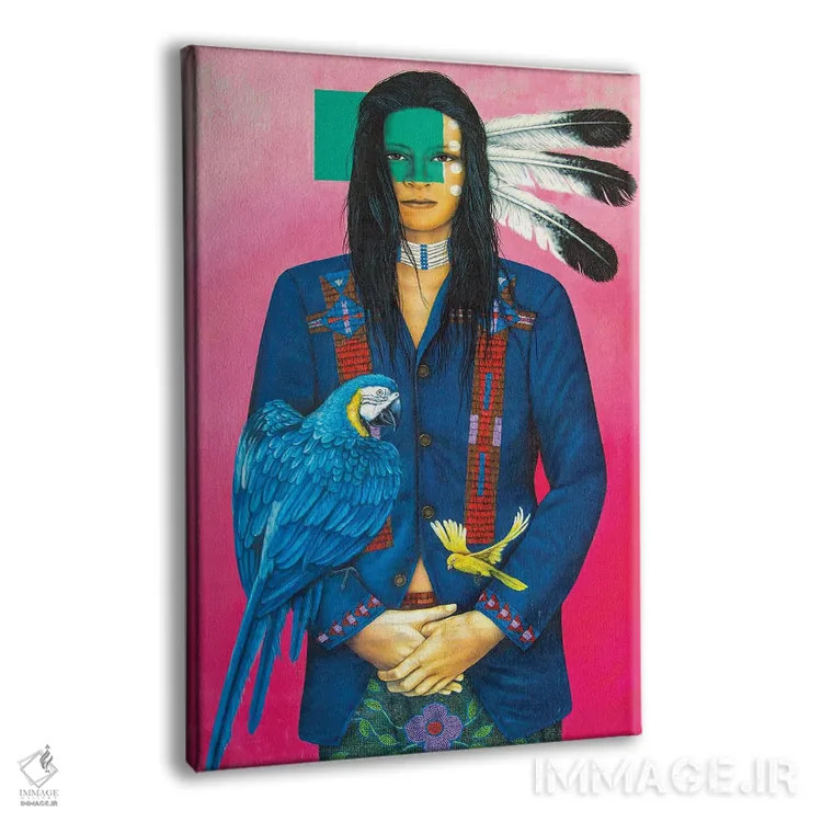 تابلو دکوراتیو هماهنگی اثر ویکتور کریسوستومو گومز - نمای پرسپکتیو محصول
