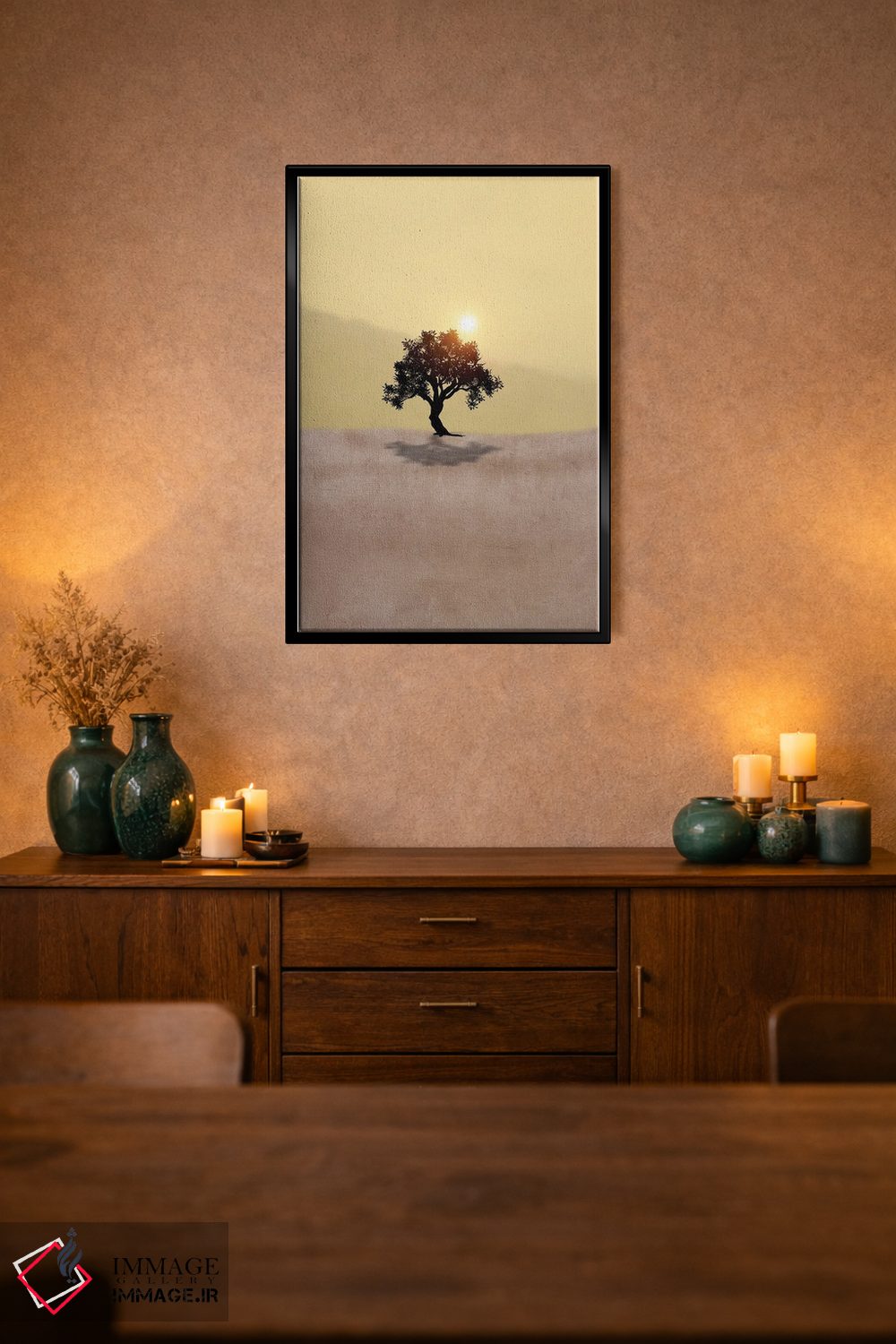 تابلو مینیمال چشم انداز مینیمال IV اثر ویویانا گونزالس - D2B