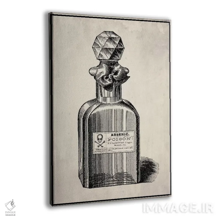تابلو دکوراتیو عطر سمی اثر فایو بای فایو کالکتیو - نمای پرسپکتیو محصول