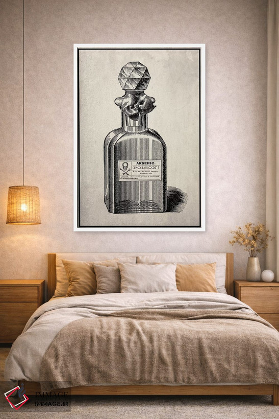 تابلو دکوراتیو عطر سمی اثر فایو بای فایو کالکتیو - D1W