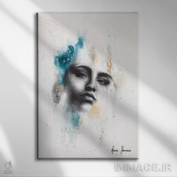 تابلو دکوراتیو راز او اثر اشوین هریسون - نمای روبهرو روی دیوار