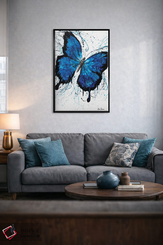 تابلو دکوراتیو پروانه ساحلی اثر اشوین هریسون - D4B