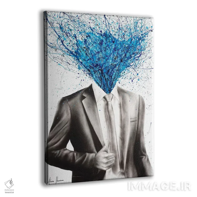 تابلو دکوراتیو امروز را بی خیال اثر اشوین هریسون - نمای پرسپکتیو محصول