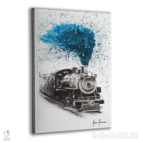 تابلو دکوراتیو مسافر زمان اثر اشوین هریسون - نمای پرسپکتیو محصول
