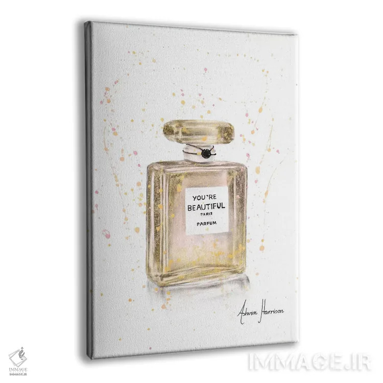 تابلو دکوراتیو عطر زیبا اثر اشوین هریسون - نمای پرسپکتیو محصول