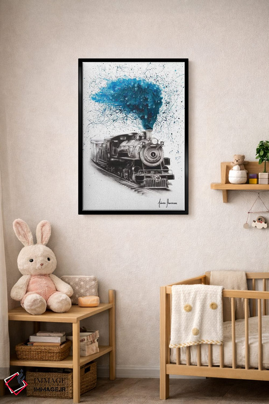 تابلو دکوراتیو مسافر زمان اثر اشوین هریسون - D5B