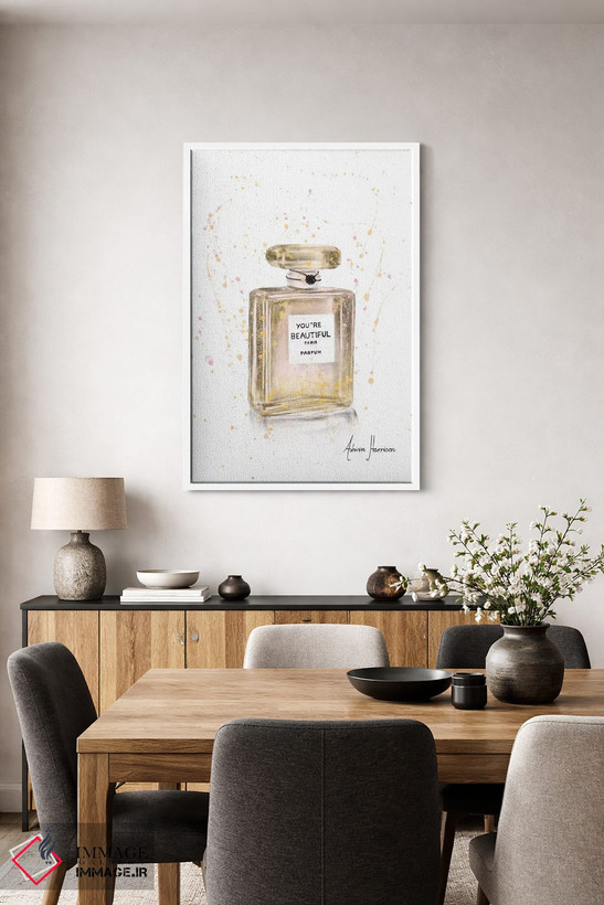 تابلو دکوراتیو عطر زیبا اثر اشوین هریسون - D4W