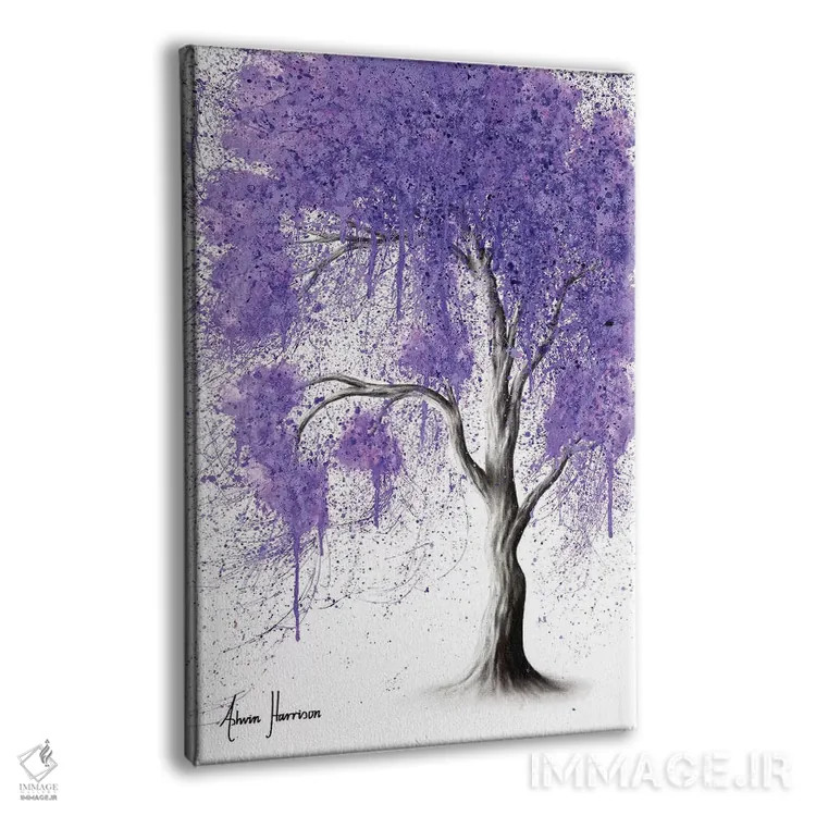 تابلو دکوراتیو درخت رقص صلح اثر اشوین هریسون - نمای پرسپکتیو محصول