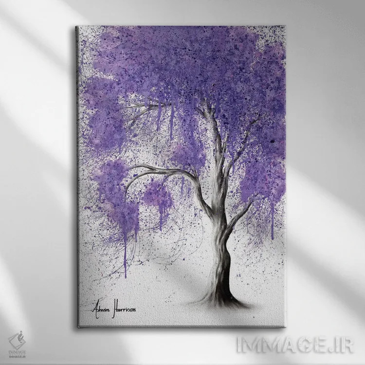 تابلو دکوراتیو درخت رقص صلح اثر اشوین هریسون - نمای روبهرو روی دیوار
