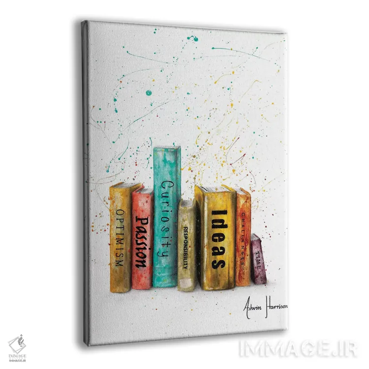 تابلو دکوراتیو یکی بودن اثر اشوین هریسون - نمای پرسپکتیو محصول