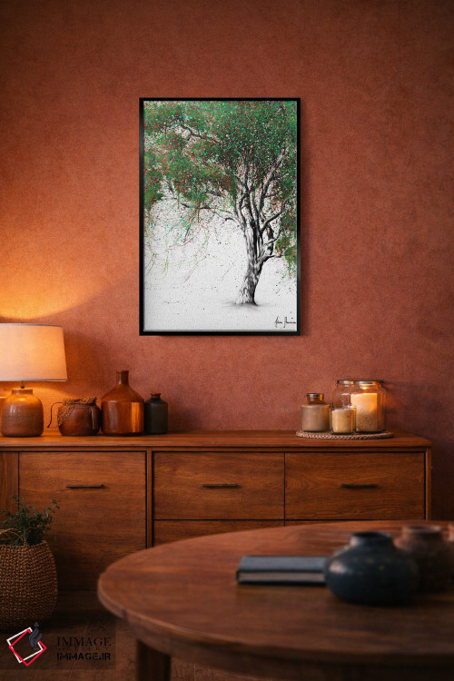 تابلو دکوراتیو درخت صمغ راهنما اثر اشوین هریسون - D5B